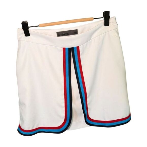 G/FORE Grosgrain Split Performance Skort, Size 4 - Picture 1 of 4